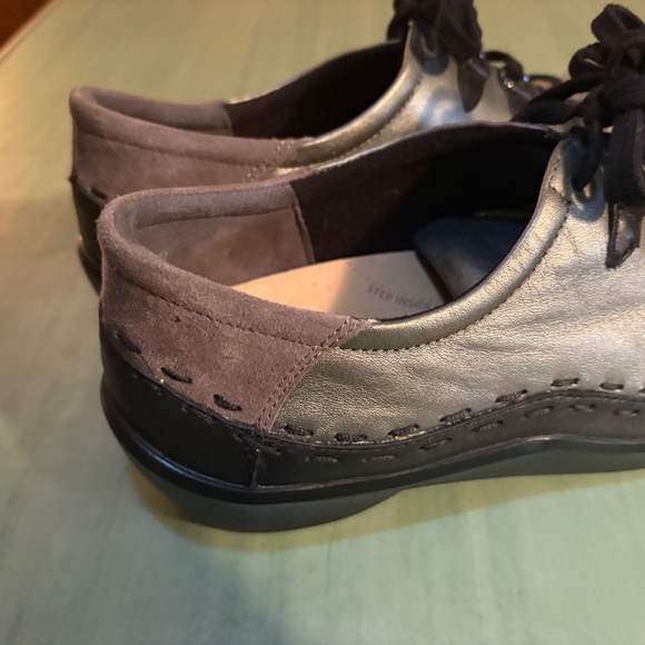 NEW NWOT Womens Ziera Allsorts Leather Comfort Pewter Shoes EU 39.5 US 9 - Picture 5 of 9